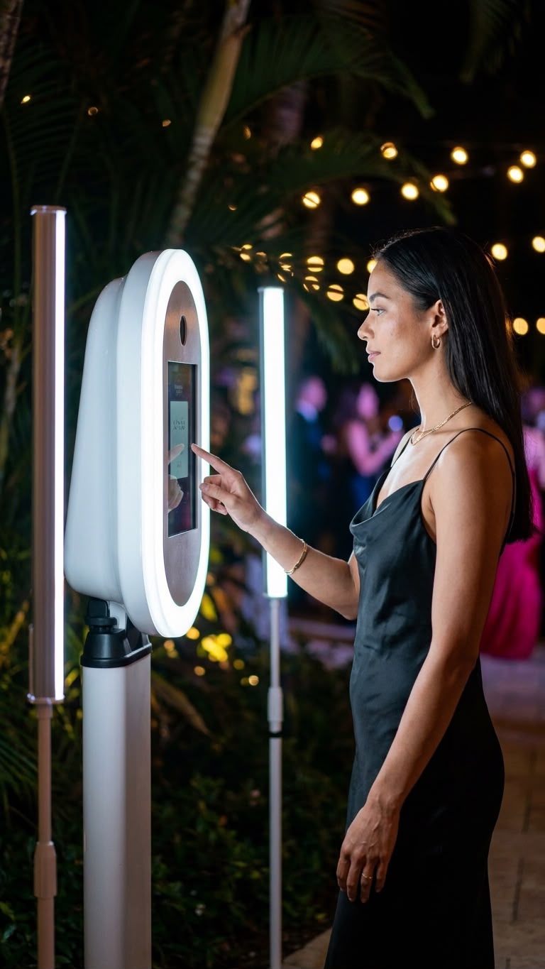 Photo booth equipment